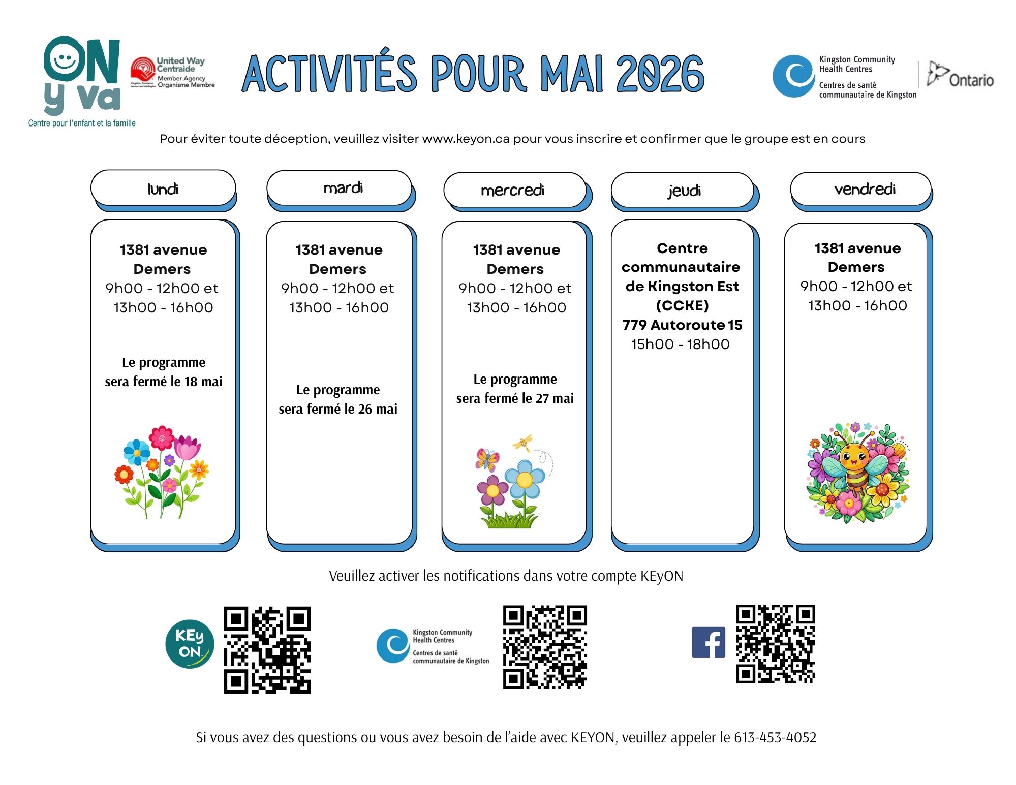 French May Activities