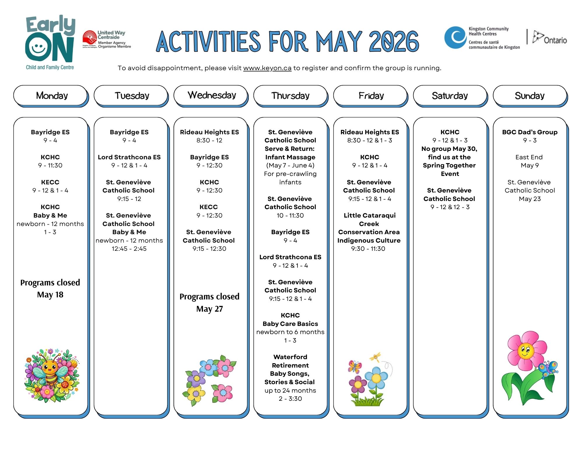 May Activites